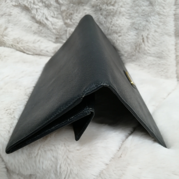 Authentic Prada Vintage saffiano leather black Milano wallet - Picture 9 of 14